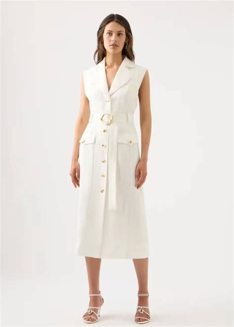 aje celine utility midi dress|aje dresses for women.